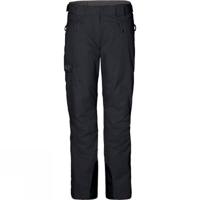 Pantalones Jack Wolfskin Snow Mountain Texapore Mujer Negras - Chile ILX624075